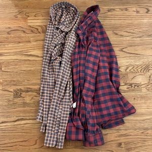 Pair of Twillory button down shirts